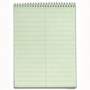 TOPS™ Steno Books, 6" x 9", Gregg Ruled, 80 Sheets, Green, 1 Each