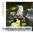thumbnail image 4 of Abbraccia Luz solar de ave, estaca de resina con LED, luz cálida, decoración de jardín exterior, 4 of 6
