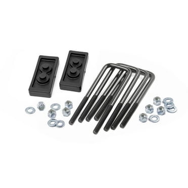 Rough Country 1" Block & U-bolt Kit for 2004-2020 Ford F-150 - 6577
