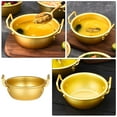 thumbnail image 3 of NUOLUX Round Aluminum Mixing Bowl Golden 1Set For Kitchenware Use, 3 of 8