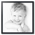 thumbnail image 2 of ArtToFrames 27" x 27" Black Picture Frame, 27x27 inch Black MDF Poster Frame (WOM-5180), 2 of 8