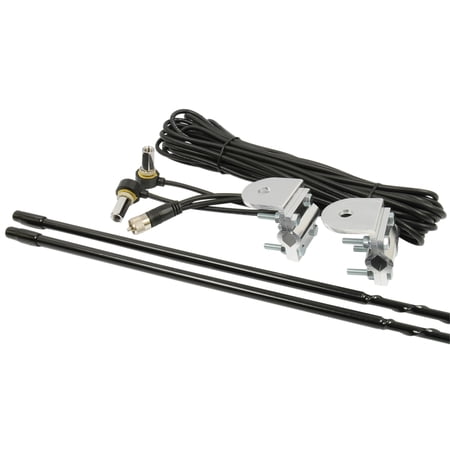 Roadpro 4Ft Dual Antenna Kit Black price history on PriceWatchPro