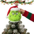 thumbnail image 1 of Decoraciones para Árboles Con Cuerpo Elfo Peluche Navideño Navidad (cabeza), 1 of 9