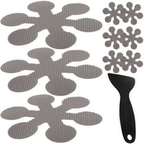 GOOHOCHY Assorted Color Snowflake Bathtub Stickers NonSlip Adhesive Safety Tape for Bathroom Decal 1 Set