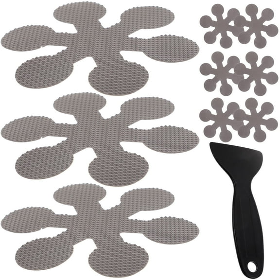 GOOHOCHY Assorted Color Snowflake Bathtub Stickers NonSlip Adhesive Safety Tape for Bathroom Decal 1 Set