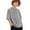Grey, variant on Boys T Shirts Spring Summer Casual Drop Shoulder Crew Neck Elbow Sleeve Kids Oversized T Shirt Y2k Tops
