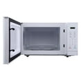 thumbnail image 4 of Magic Chef 1,1 pi Micro-ondes de comptoir 1000W touche numérique, blanc, 4 of 5