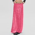 thumbnail image 2 of EDFBUYKRS Female Skirts Plus Size Tutu Skirts Purple Women's Sequin Skirt Fashion Wrap Skirt, 2 of 5