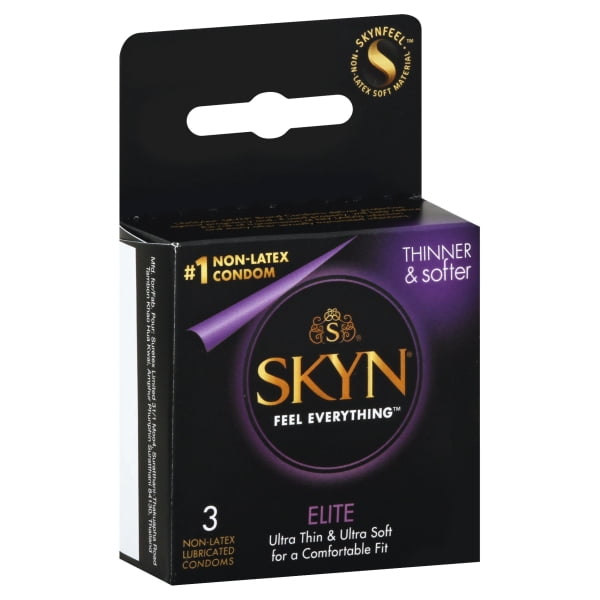 LifeStyles Skyn Non Latex Lubricated Condoms Elite 3 CT Walmart lifestyles-skyn-non-latex-lubricated-condoms-elite-3-ct-walmart