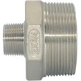 thumbnail image 1 of GHSDFBB Réducteur de Tige Hexagonale Mâle 2"x3/4 Pouces Connecteur de Tuyau/adaptateur, Acier Inoxydable 304 NPT, 1 of 6