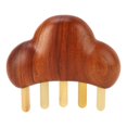 thumbnail image 2 of Peine de Meridianos de Madera ANGGREK Peine de Madera Para Masaje Del Cuero Cabelludo Dientes Anchos, 2 of 7