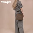 thumbnail image 3 of Wrangler Top-Handle Bags for Women Laptop Crossbody Tote Bag Purse, Brown, 3 of 7
