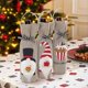 thumbnail image 5 of 3 Pcs Christmas Wine Bag, Wine Gift Bag, Fabric Wine Bag, Santa Claus Wine Bag Bottle Clothes, 5 of 5