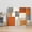 Orange, variant on Burnt Orange Wall Art for Living Room,Canvas Picture Wall Decor for Bathroom Bedroom,Grey Modern Abstract Art Oil Painting Geometric Painting Artwork for Office Hallway Dining Room Decor 16"x20"