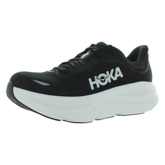 HOKA ONE Bondi 8 Mens Running Shoes Black Size 10.5 - Walmart.com