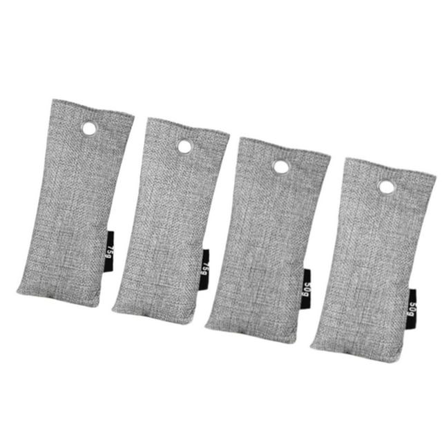 Juego de bolsas desodorizantes para refrigerador, absorbentes de olores, elimina olores y humedad, eliminador de olores versátil para baño, sofá y