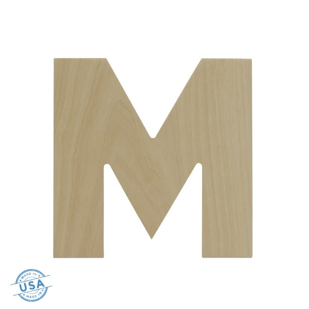 Wooden Letter M Cutouts 8 Pack Of 3 Letters For Wall Decor Home Crafts And Party Decorations By Woods Com - Letter M Home Decor Wooden Letter M Cutouts 8 Pack Of 3 Letters For Wall Decor Home Crafts And Party Decorations By Woods Com - Letter M Home Decor