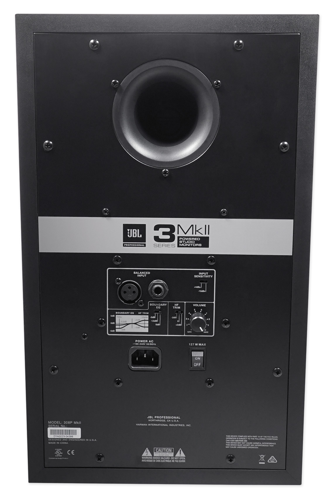 (2) JBL 308P MkII 8" Studio Monitors+36" Stands+Isolation Pads+XLR Cables - image 3 of 11