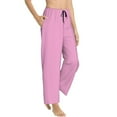 thumbnail image 2 of Kll Womens Pink Print Pajama Pants Soft Pajama Bottoms For Women Cozy Lounge Pants, 2 of 9