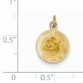thumbnail image 2 of Beautiful 14k Saint Joseph Medal Charm, 2 of 2