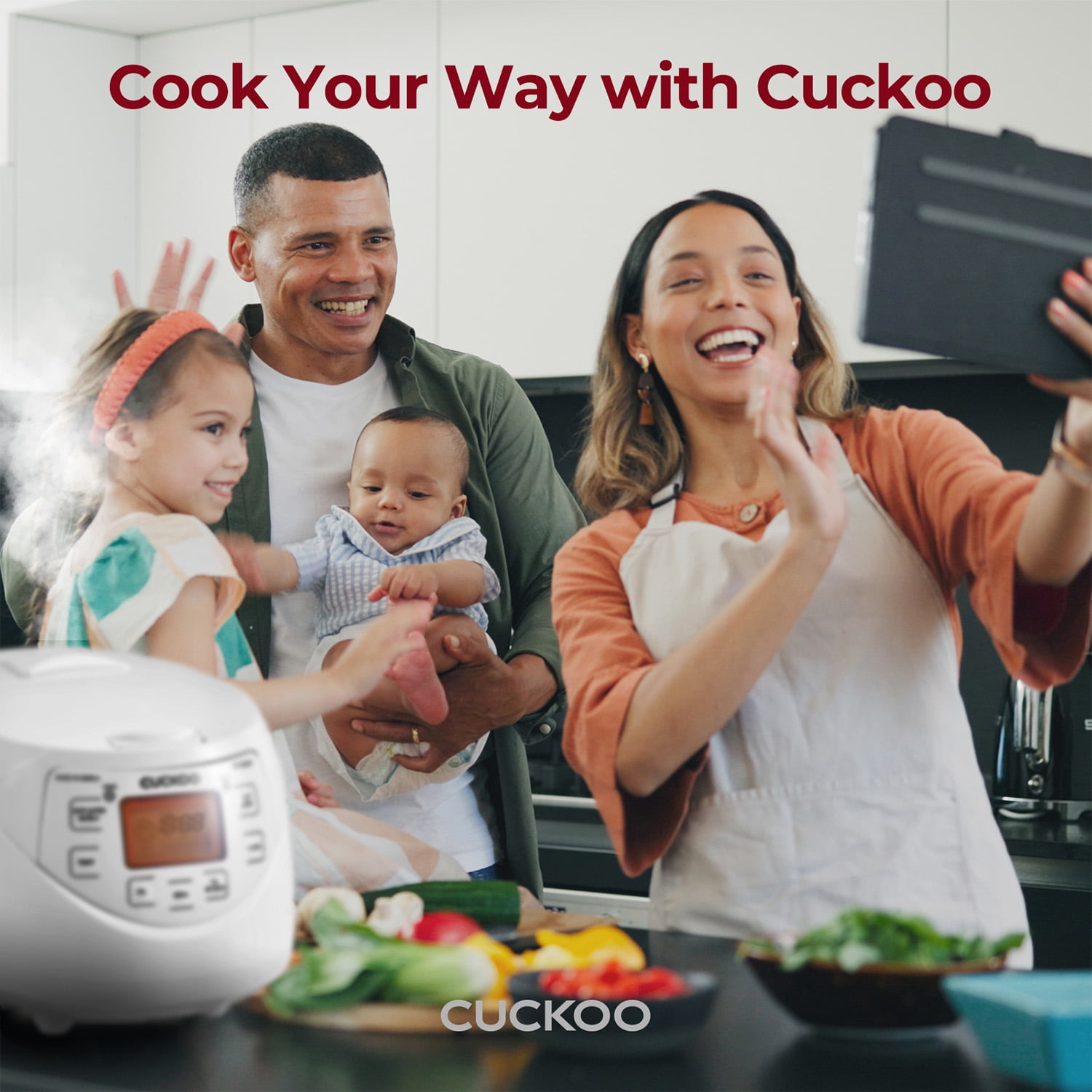 Cuckoo Rice Cooker & Warmer 12 Cup Smart Fuzzy Logic Nonstick Inner Pot White (CR-0633F)