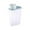 Blue, variant on Food Sealed Container, Cereal Dispenser with Lid, Storage Box Plastic Rice Container, Food Sealed Jar, Cans for Kitchen, Grain Dried Fruit Snacks Storage Box Food Storage