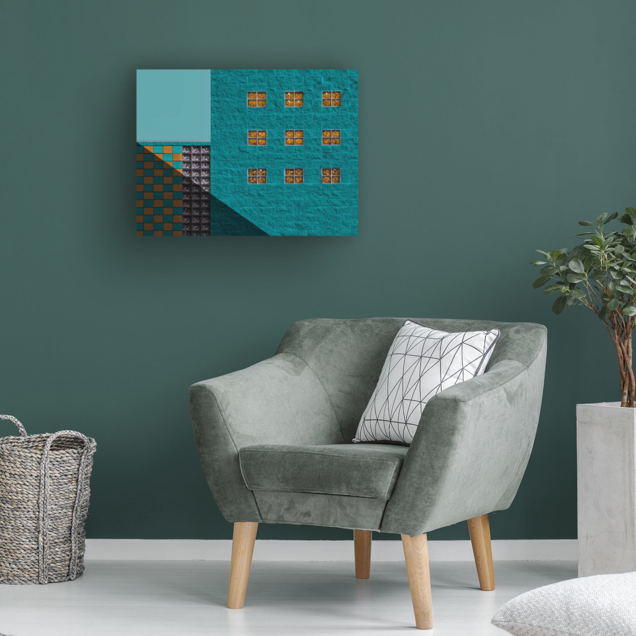 Canvas Wall Art - Roxana Labagnara 'Po Box' Wall Art for Living Room, Bedroom, or Office Décor by Trademark Fine Art - 24 x 18 Inches
