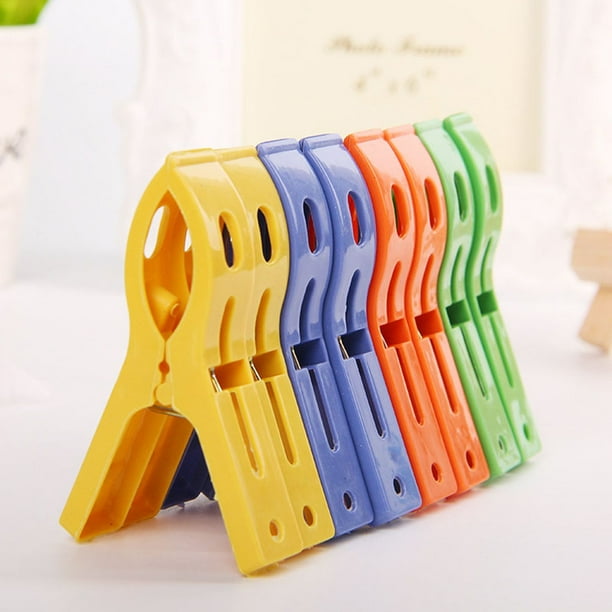 Hariumiu Beach Towel Clips Chair Clips Towel Holder,Plastic Clothes