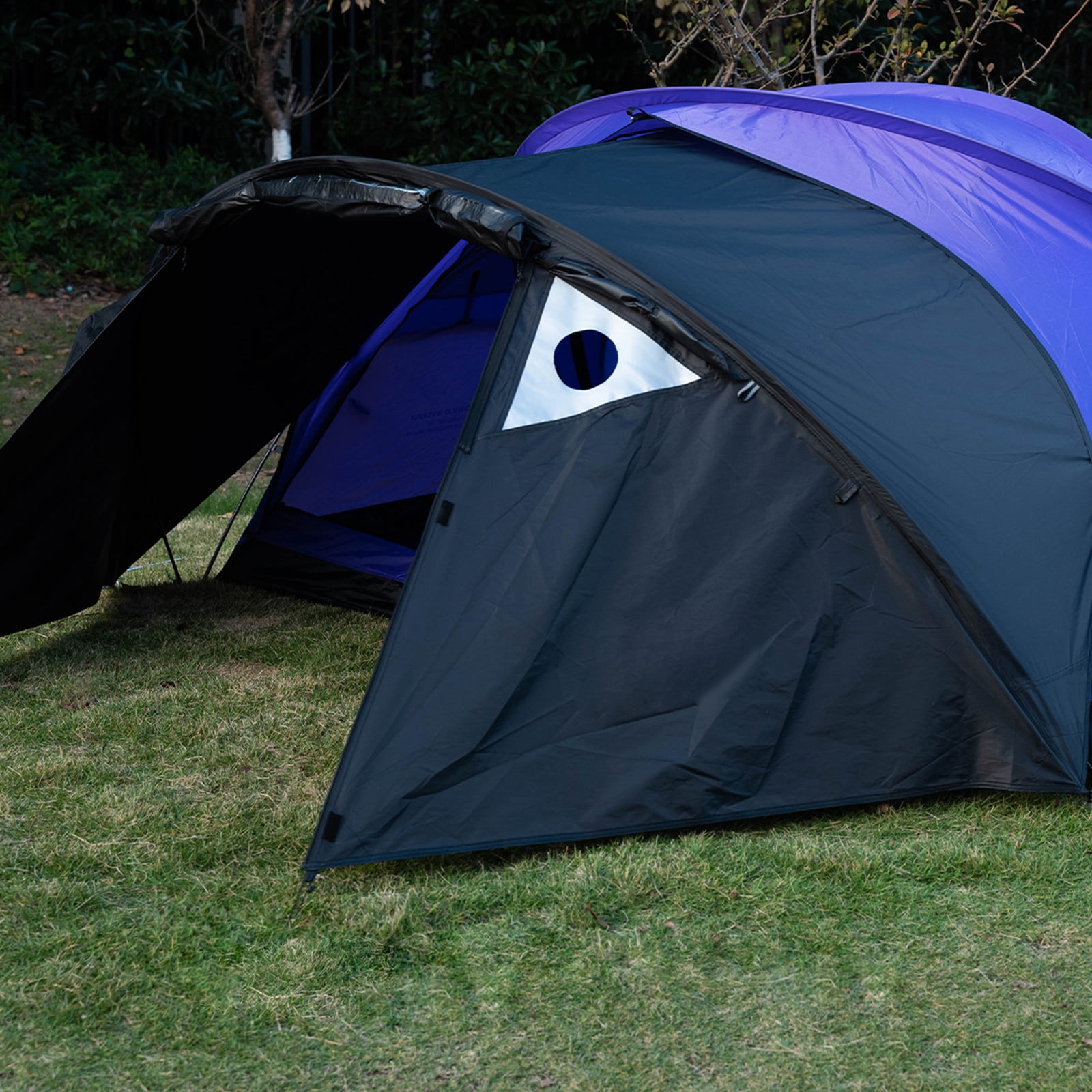 Camping Tent Extended Front for Mountaineering Backpacking Tent Travel Watertight Light Weight Awning Family Camp Tent
