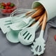 thumbnail image 5 of Juego de 2 utensilios de cocina antiadherentes con mango de madera, no tóxicos y sin BPA, 5 of 5