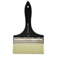 thumbnail image 1 of Brocha Profesional Free Style Large Flat 6 Pulgadas Short Handle cafe, 1 of 3