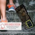 thumbnail image 3 of For Revvl 7 Phone Case Belt Clip Holster Fits Otterbox Defender + Screen (Camo Yellow), 3 of 5