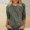 Green, variant on 3/4 Length Sleeve Womens Tops Round Neck Casual Tunic Tops Dressy Loose Fit Summer Graphic Blouse