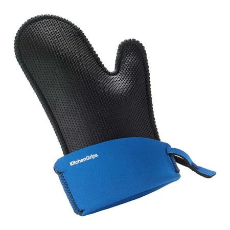

Kitchen Grips Chef s Mitt Large Black/Blueberry