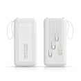 thumbnail image 1 of Power Bank Pila Batería Recargable Kimhi Carga Rapida 20,000mah Portatil Con 4 Cables 1 Puerto Usb Cargador Para Celular Tablet Banco De Energia Con Pantalla Led Y Linterna, 1 of 6