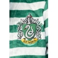 thumbnail image 4 of Harry Potter Juniors' Striped Hooded Fleece Robe Pajama Bathrobe - Gryffindor Hufflepuff Ravenclaw Slytherin, 4 of 6