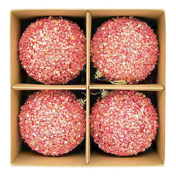 YZEGDCH Christmas Tree Ornaments, Decorations Hanging Xmas Balls for Xmas Trees Holiday Party Decor