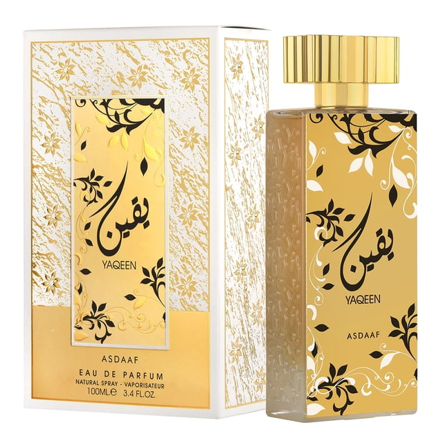 Perfume Asdaaf Yaqeen Eau De Parfum para mujer, 100 ml