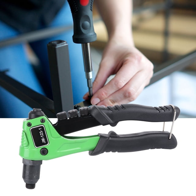 Hand Rivet Gun, Plastic Housing Portable Riveting Tool for Vehicle Parts Maintenance