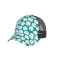 thumbnail image 7 of Picia Green Baseball Pattern Trucker Hat,Baseball Cap,Sun Protection Cap,Stylish Headwear,Leisure Cap,Outdoor Sports Cap, 7 of 7