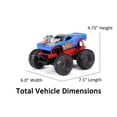 thumbnail image 4 of New Bright (1:24) Hot Wheels Rodger Dodger Battery-Powered RC Monster Truck, 2450, 4 of 7