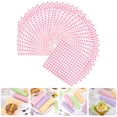 thumbnail image 2 of 100 hojas de papel para envolver alimentos a prueba de grasa sándwich hamburguesas envoltorio para hornear, 2 of 4