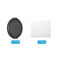 thumbnail image 3 of Unique Bargains 58mm Lens Cap, 3 Pack Sides Pinch Snap Camera Lens Cover for Front Lens, 3 of 6