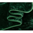 thumbnail image 6 of Chezmoi Collection Heavy Thick Korean Style Faux Mink Blanket Single Ply 9 Lbs, 750GSM Silky Soft Plush Raschel Mink Blanket, 85" x 95" Asia King Size, Solid Green, 6 of 9