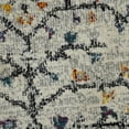 thumbnail image 4 of HomeRoots 532599 7 ft. Yellow & Ivory Southwestern Stain Resistant Indoor & Outdoor Round Area Rug, 4 of 10