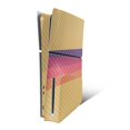 thumbnail image 1 of MightySkins Carbon Fiber Skin Compatible with Playstation 5 PS5 Slim Disk Edition Console Only - Mellow Stripes | Protective Durable Textured Carbon Fiber Finish | Easy to Apply | Made in The USA, 1 of 4