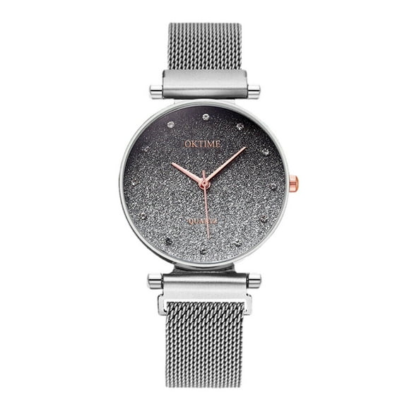 Kiplyki Fashion Sky Watch Magnet Band Women Quartz Diamond Wristwatch Watches
