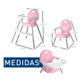 thumbnail image 2 of Silla para Bebé Bluelander Desmontable Rosa, 2 of 4
