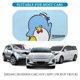 thumbnail image 4 of Tuxedo Sam Sombrilla Solar para Auto - Protector de Parabrisas Plegable | Cortina Solar Delantero | Bloqueo UV y Aislamiento de Calor 133x73cm, 4 of 6