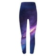 thumbnail image 4 of QATAINLAV Workout Leggings for Women Ankle Length Footless Elastic Leggings Buttery Soft Gym Yoga Pants High Waisted Holiday Tights Dark Blue S Back to School Sales, 4 of 5